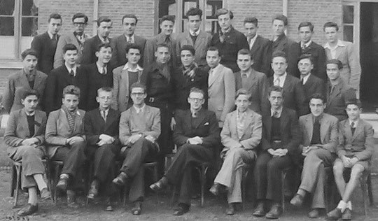 photo de classe Laon 1948 -prof Boulet