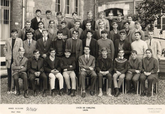 photo de classe Laon 1968 -2 A