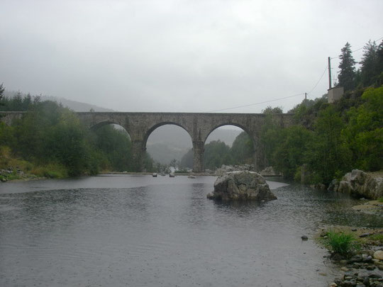 La Loire au pont de La Borie .