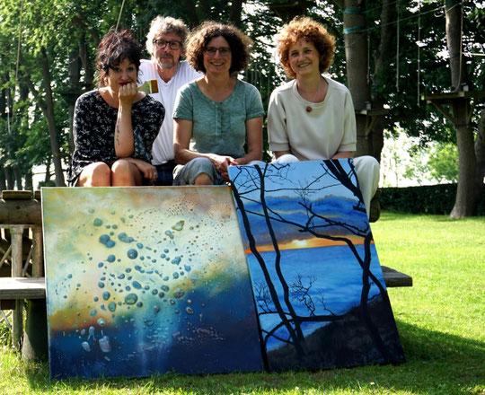 Wir stellen aus... Kunst im Klettergarten... 16. und 17.08.2025, 10.00 - 17.00 Uhr