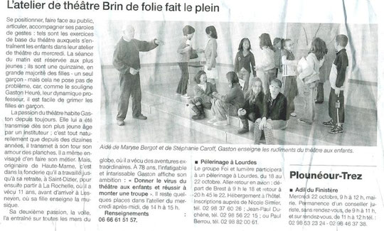 Ouest-france 22/10/2008