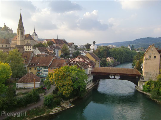 Covered Bridge in Baden