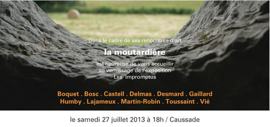 EXPOSITION DE GROUPE À LA MOUTARDIERE À CAUSSADE