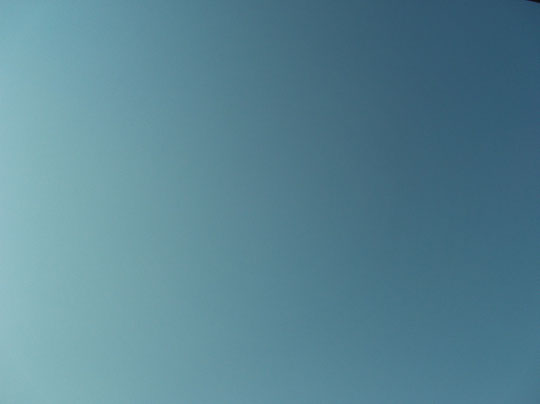 のっぺら坊の空