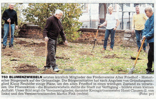 Wetterauer Zeitung vom 03.11.2007