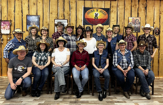 Line-Dance-Gruppen Fotos in der Lodge Malters