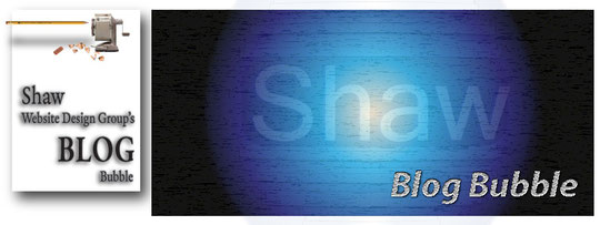 shaw website design group blog bubble