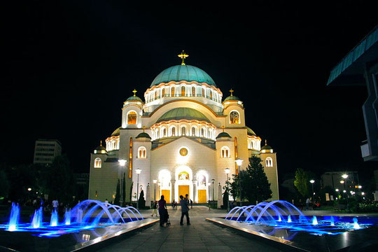 Kirche des Hl. Sava in Belgrad  /  ХРАМ СВЕТОГ САВЕ У БЕОГРАДУ / еXpress Prevodi