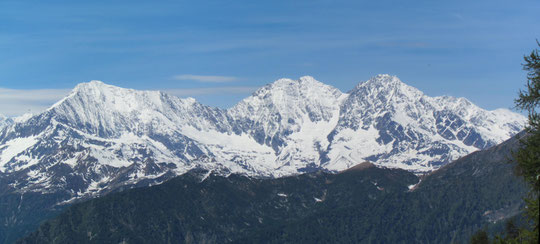 Waissmies, Lagginhorn e Fletchorn