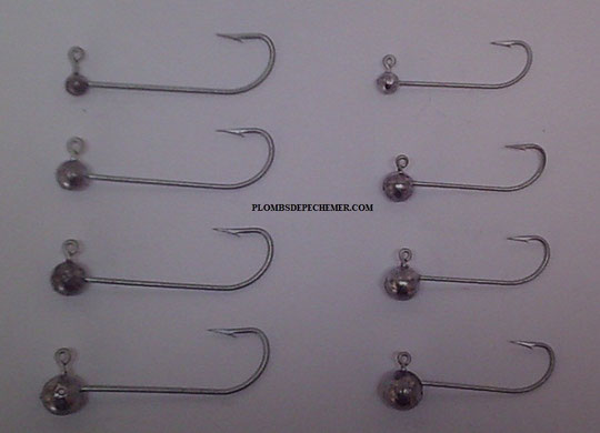 plombs de peche : TETES PLOMBEES BOULE