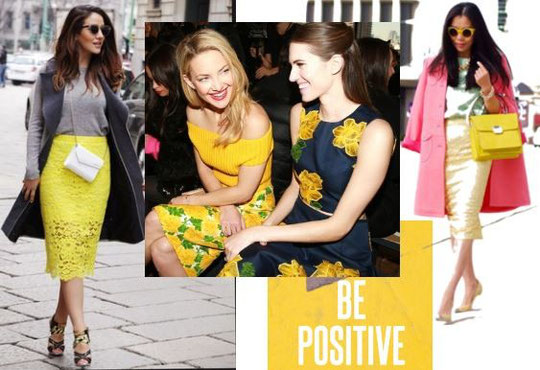 Portez une lemon skirt pour votre bonheur