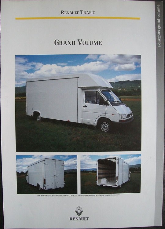 Trafic grand volume, 2APM, 1997
