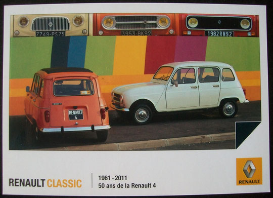 50 ans de la Renault 4