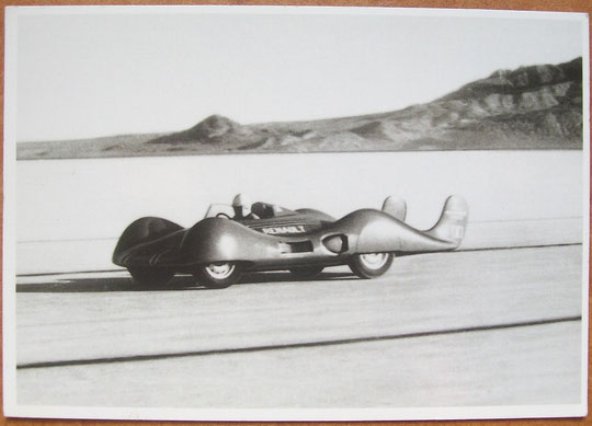Etoile Filante 1956 : Record du monde de vitesse de l'Etoile Filante sur le lac salé -USA- 1956
