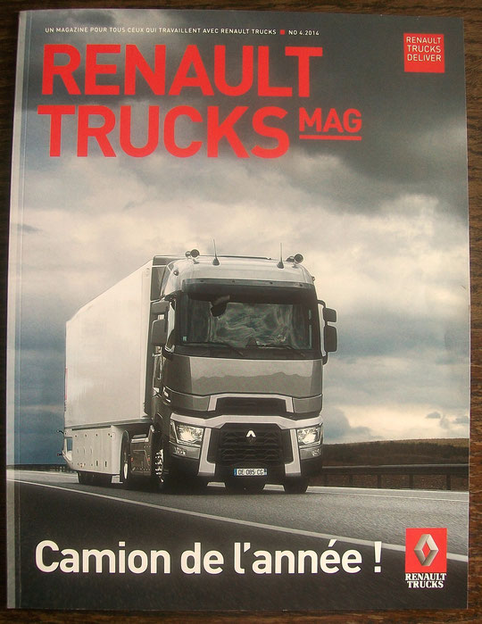Magazine Renault Trucks Mag N°4, 2014, 48 pages