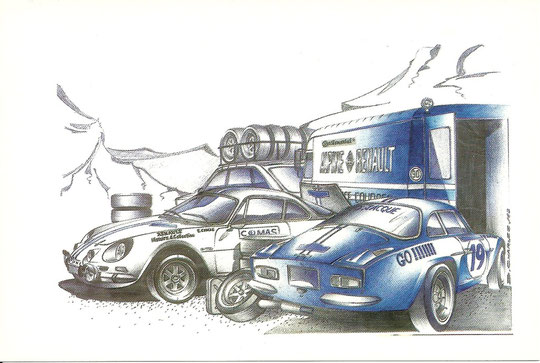 Alpine A110 "Team Comas Historic Racing" Monte-Carlo 2003 : Renault Histoire et Collection