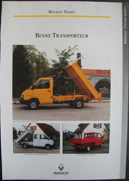Trafic benne transporteur, Ets Jocquin, 1997