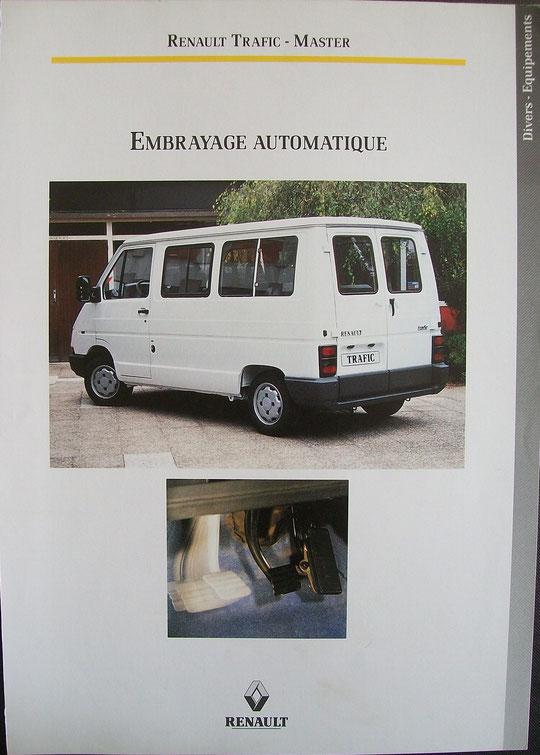 Trafic-Master embrayage automatique, Pimas, 1997