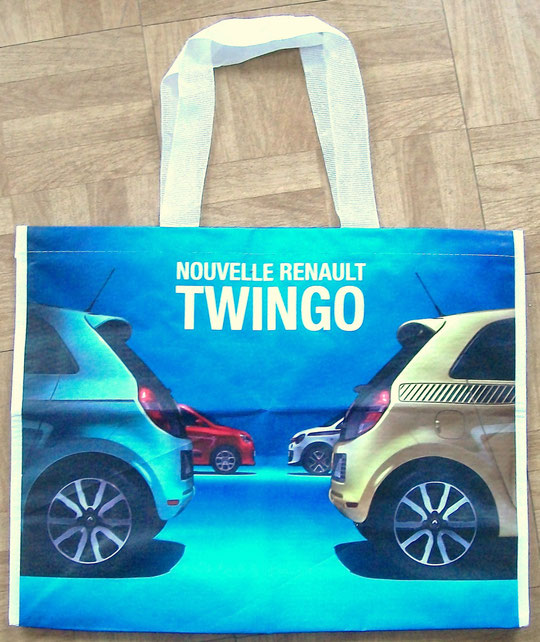 Sac cabas Nouvelle Renault Twingo (VERSO)