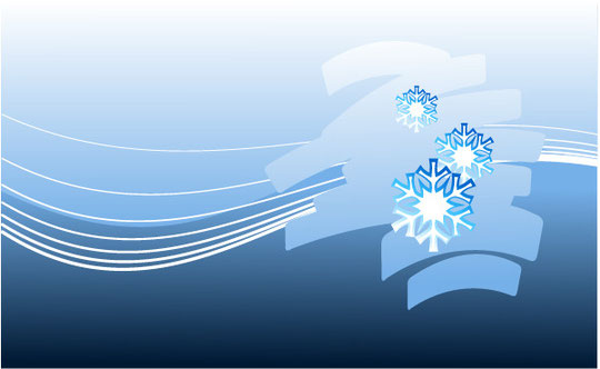 クリスマスの雪の背景 CHRISTMAS SNOWFLAKES VECTOR BACKGROUND7