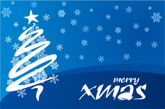 クリスマスの雪の背景 CHRISTMAS SNOWFLAKES VECTOR BACKGROUND5