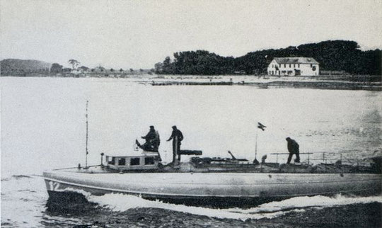 Versuchsboot „K“ – Bild aus Fock: „Schnellboote Bd. 1“