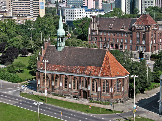Stettin, St. Peter und Paul heute.