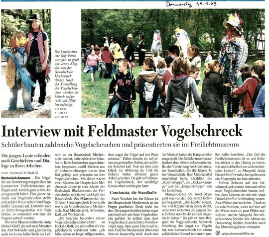 Kölner Stadt-Anzeiger 30.April 2009