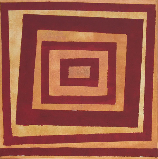 Der Tempel, Quadrate. 2009 Heidi Esch