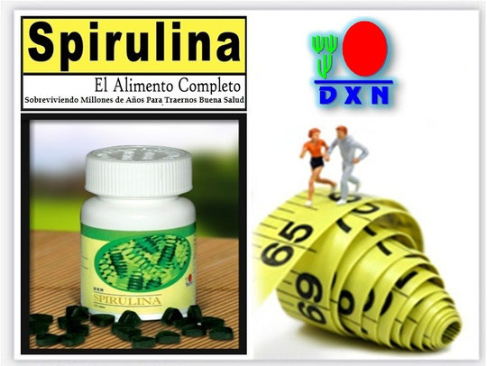 El Alga Espirulina de la compañía DXN.