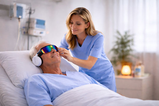 accompagnement en luminotherapie psio en etablissement de sante
