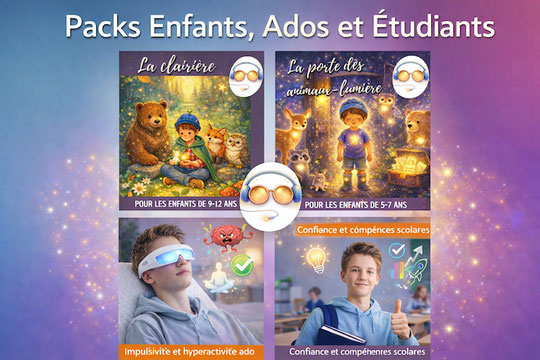 Packs de programmes PSIO sommeil, relaxation, concentration et TDAH pour enfants, adolescents et étudiants – Alain Rivera RSYNERJ à Tonnay-Charente