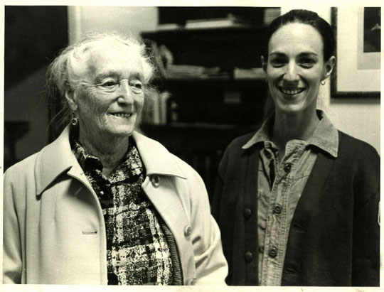 Margaret with Diana Byer artistic director with The NY Theatre Ballet