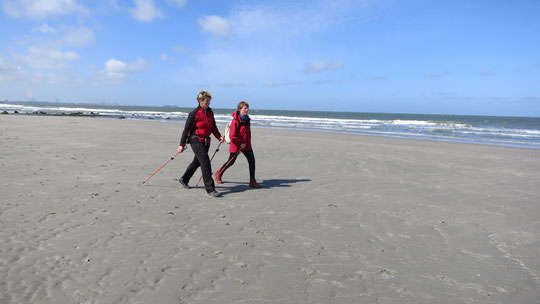 Nordic Walking achter de duinen