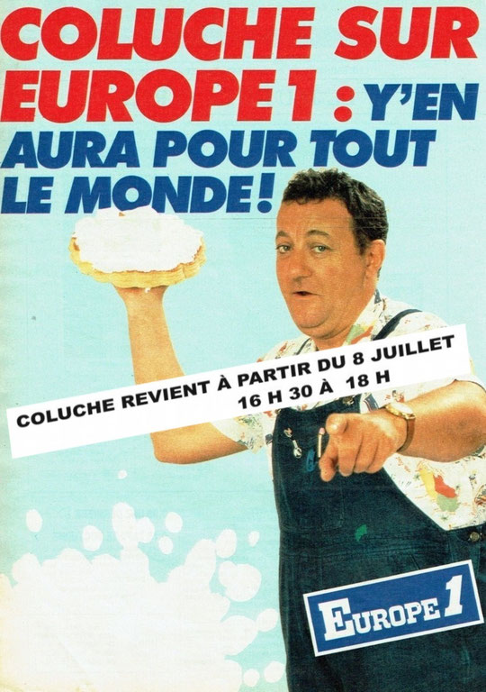 Coluche : "Y’en aura pour tout le monde !"