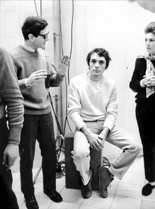 Pier Paolo Pasolini & Terence Stamp