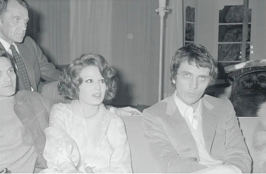 Massimo Girotti, Pier Paolo Pasolini, Terence Stamp, Silvana Mangano, Teorema, Pasolini