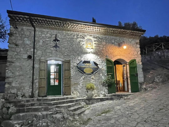 Ingresso dell'agriturismo.