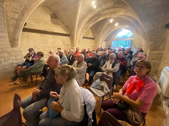 Un auditoire "captivé" !
