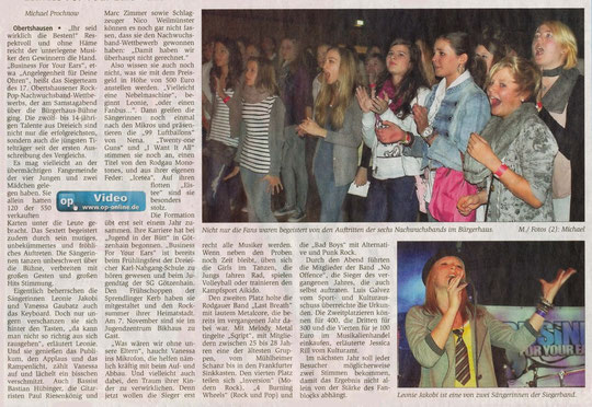 Offenbach Post, 25. Oktober 2010