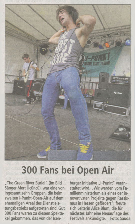 Artikel Offenbach Post, 2. Juni 2011