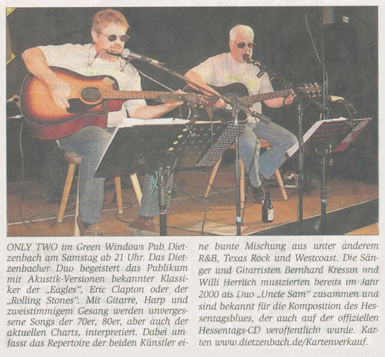 Offenbach Post, 19. Februar 2011