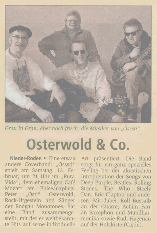 Offenbach Post, 11. Februar 2011