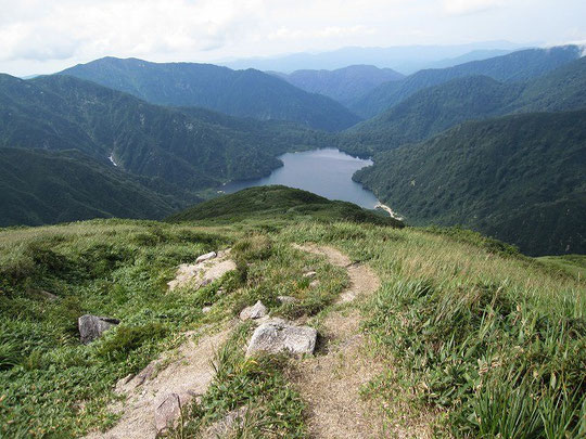 以東岳直降ルート