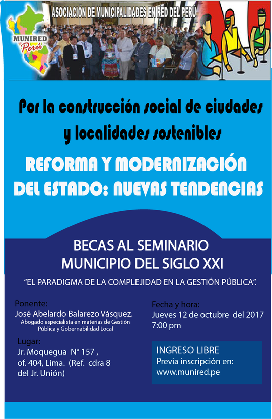 Becas Seminario Taller "Reforma y Modernización del Estado, nuevas tendencias." Becas Seminario Taller "Reforma y Modernización del Estado, nuevas tendencias."