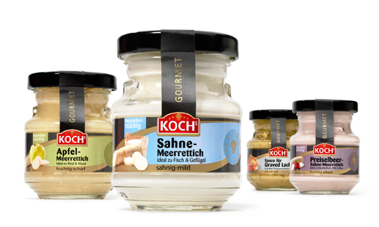 Koch's - Meerrettich Premium Range - Relaunch - Packaging - Design- DesignKis - 2010 - Verpackung