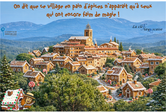 Flayosc en pain d'épices (généré par l'IA)