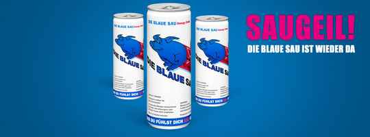 DIE BLAUE SAU - Energy Drink