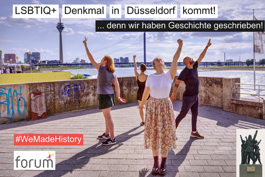 Bild: Kampagnenmotiv #WeMadeHistory