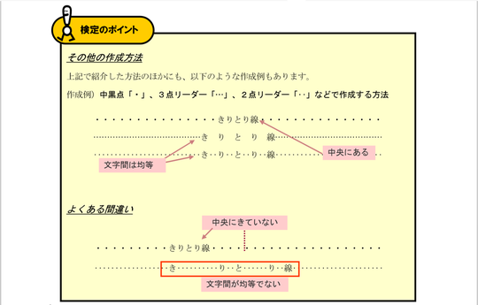 切り取り線 ワープロ検定 日本情報処理検定 協会認定 Word Excel Powerpoint Accessのコツこつ 切り取り線 ワープロ検定 日本情報処理検定 協会認定 Word Excel Powerpoint Accessのコツこつ
